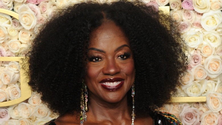 Viola Davis at the Golden Globes