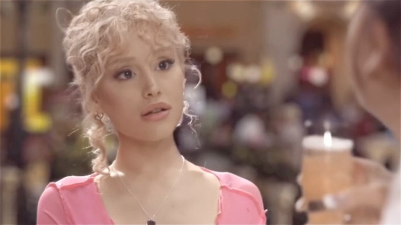 Ariana Grande recreating "Showgirls" scene