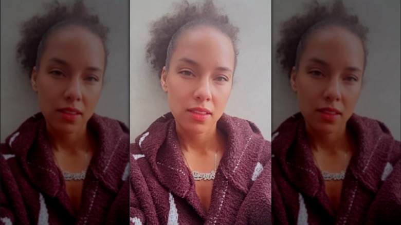 Alicia Keys in New Year's post