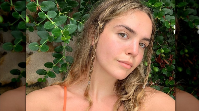 Bailee Madison with braids
