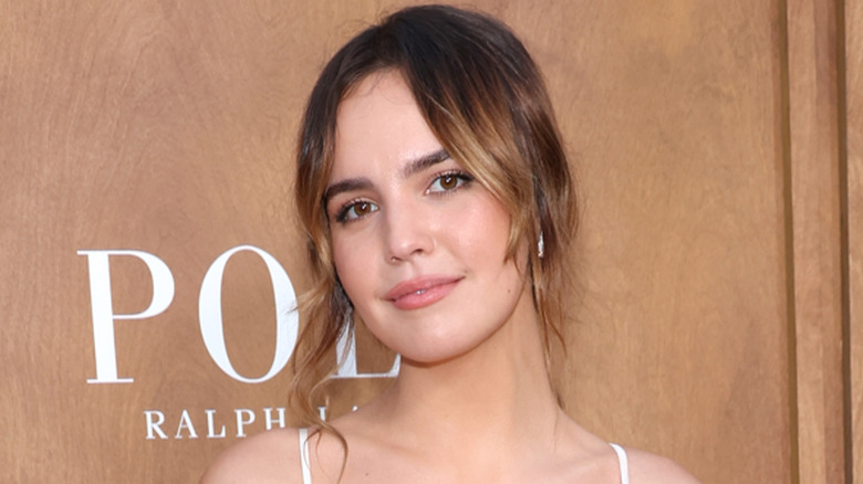 Bailee Madison with a wavy updo