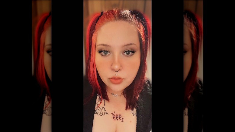 cartoon moon collarbone tattoo