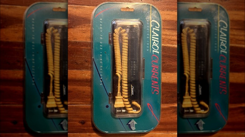 Clairol Currents curling iron package