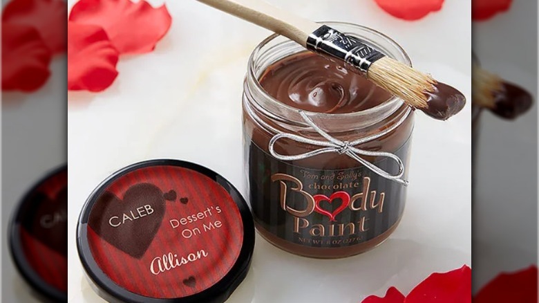 chocolate body paint