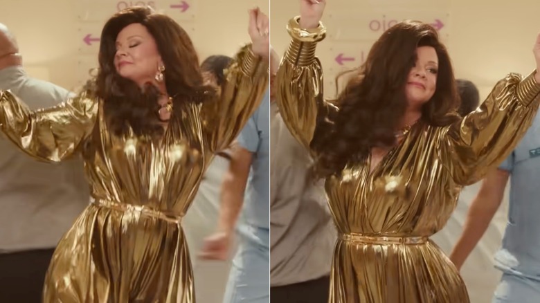 Melissa McCarthy dances in a commercial for e.l.f. Cosmetics