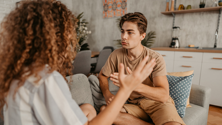 couple having an argument