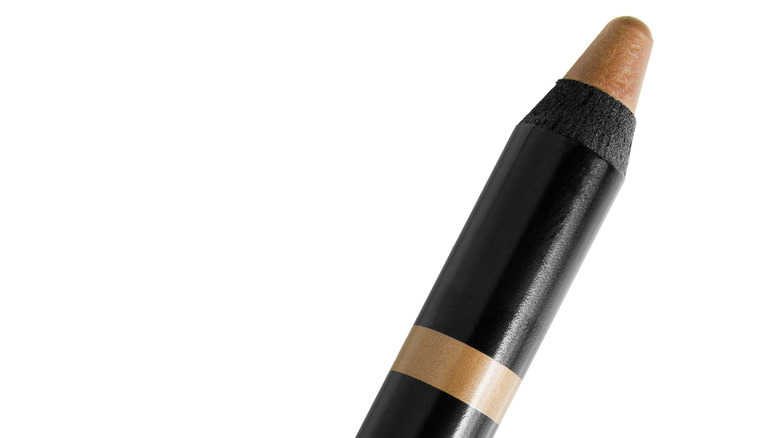 Gold eyeshadow stick