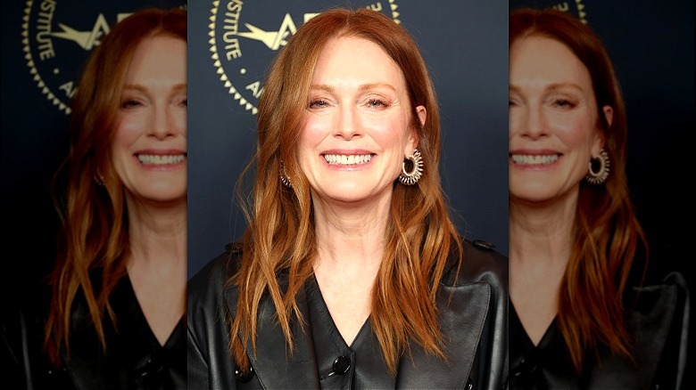 Julianne Moore smiling red carpet