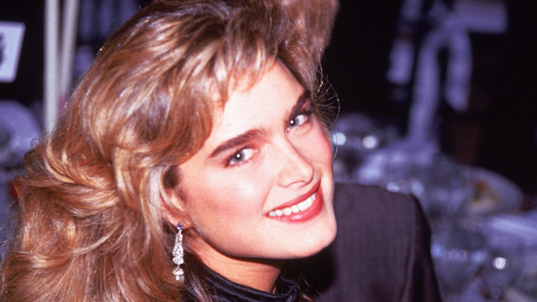 Brooke Shields smiling at the American Film Institute Gala, Washington, D.C., 1989