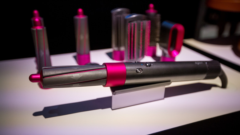 Dyson Airwrap on display