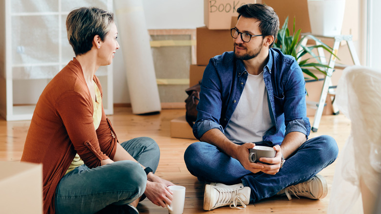 couple communicating