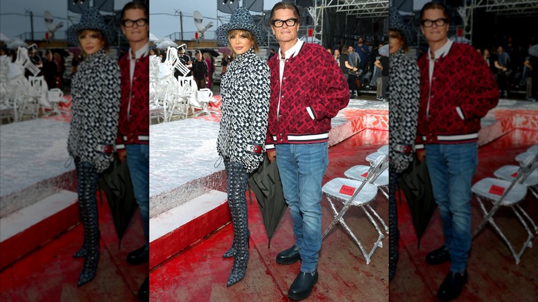 Lisa Rinna and Harry Hamlin in 2022