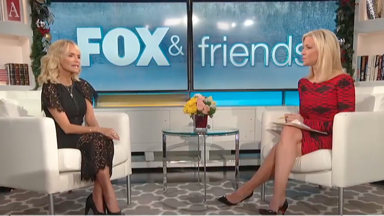 Steve Doocy, Kristin Chenoweth, and Ainsley Earhardt