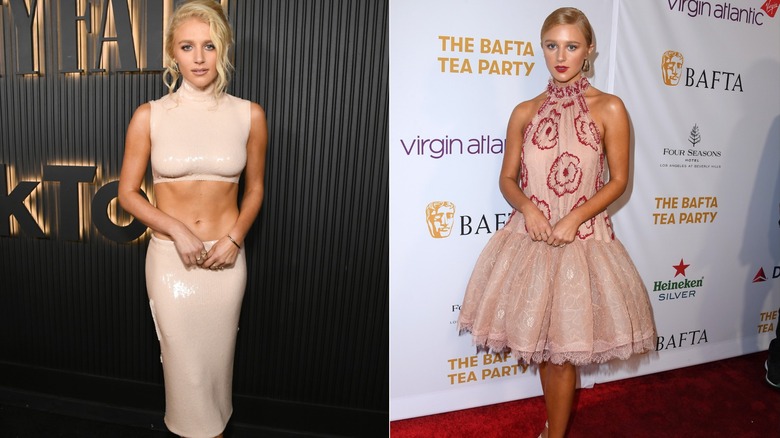 Julia Schlaepfer attends events in Hollywood