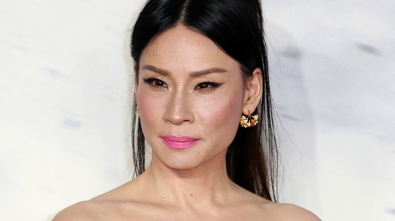 Lucy Liu's makeup at event