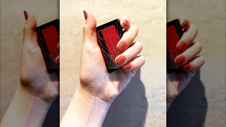 Black baby French tips