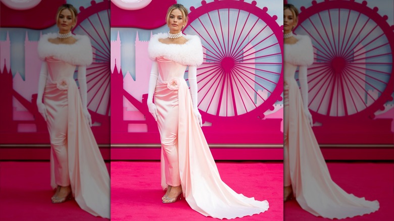 Margot Robbie at the Barbie premiere