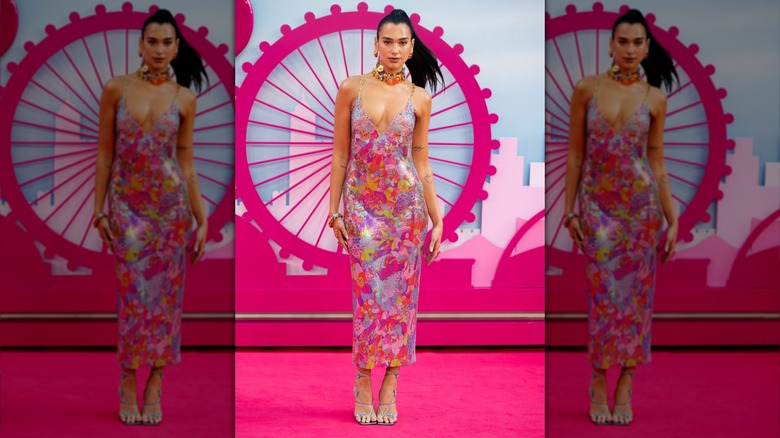 Dua Lipa at the Barbie premiere