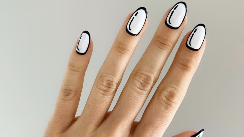 Pop art nail art