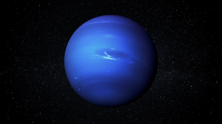 neptune among stars