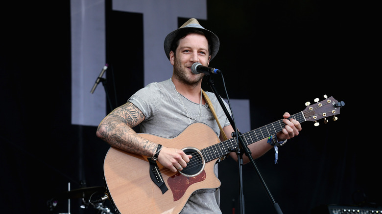 Matt Cardle performing