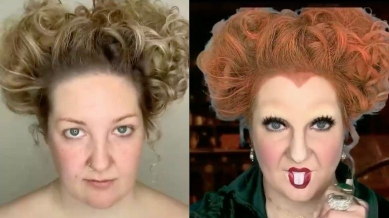 "Hocus Pocus" makeup