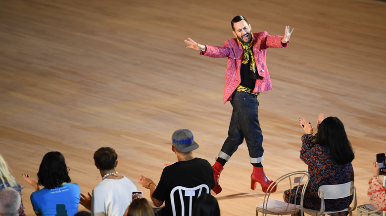 Marc Jacobs red boots