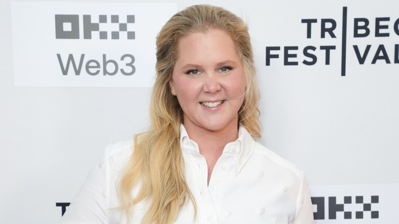 Amy Schumer smiling