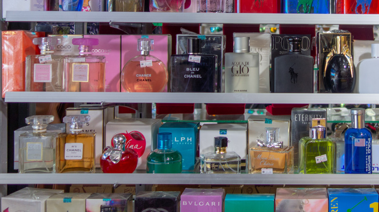perfumes being sold
