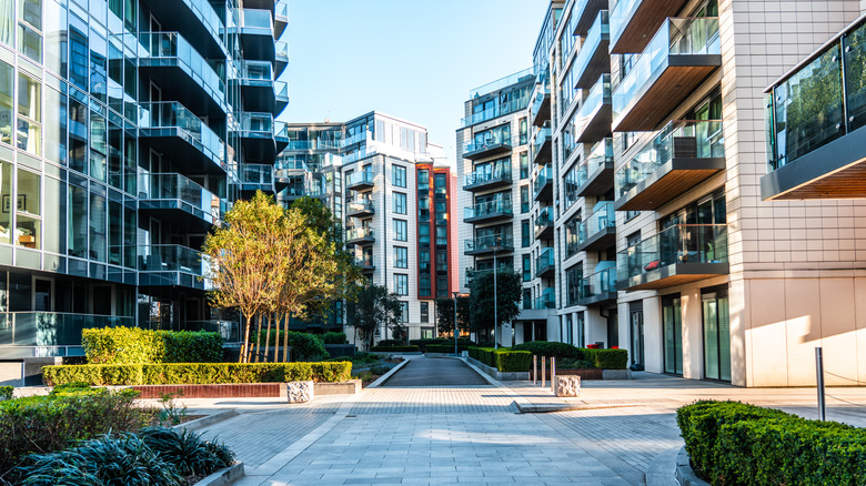 Residential apartment buildings