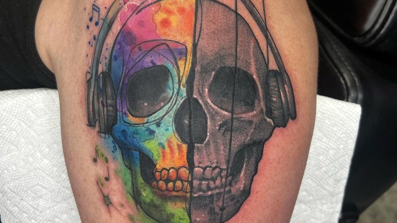 skull tattoo 