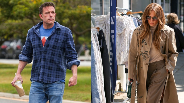 Ben Affleck and Jennifer Lopez