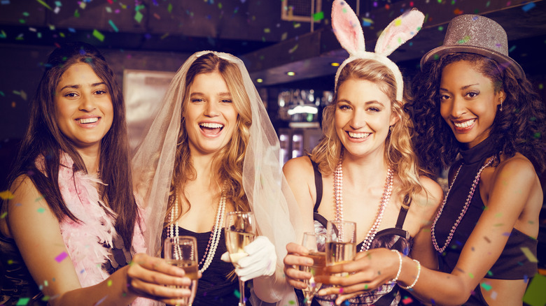 A bachelorette party