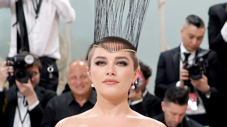Florence Pugh at the Met Gala