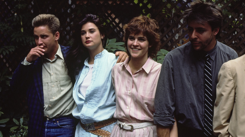 The cast of "St. Elmo's Fire"