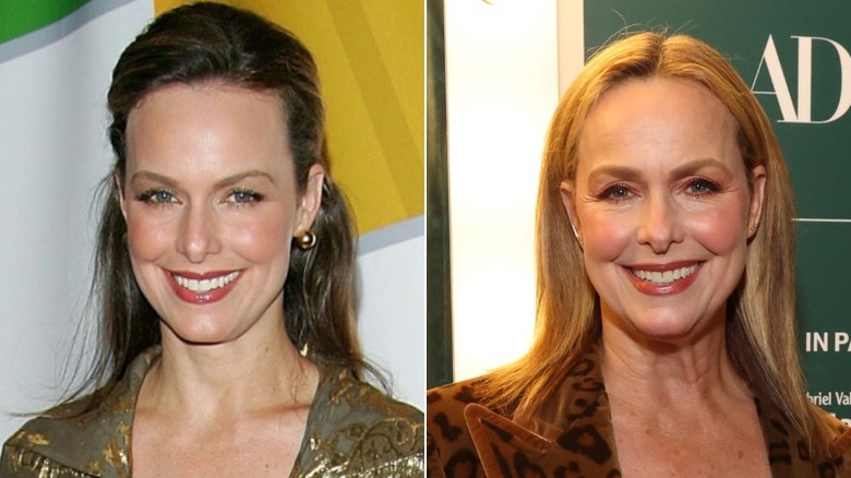 Melora Hardin at events in 2005 and in 2026