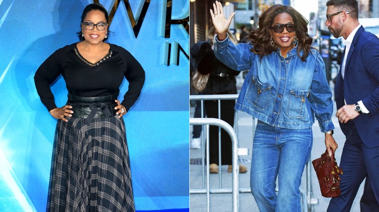 Oprah Winfrey in 2018 vs 2026, three years after starting GLP-1s.