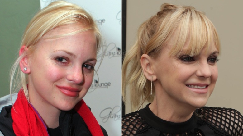 Anna Faris in 2007 and 2023