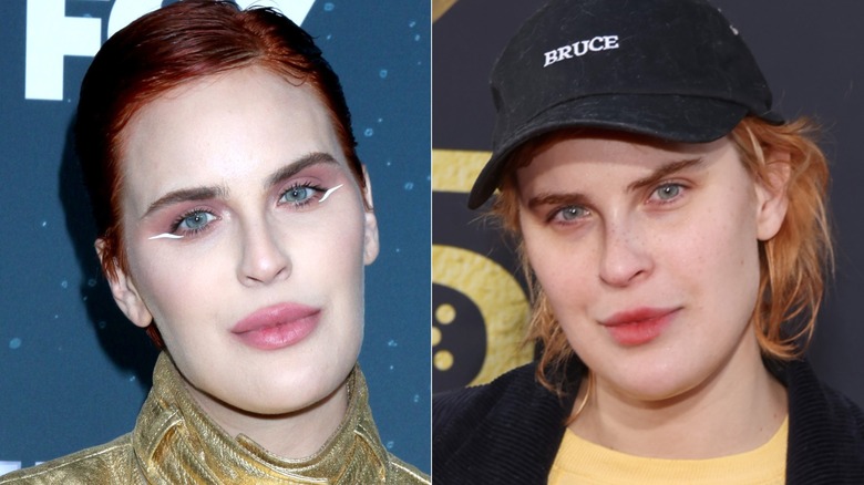 Tallulah Willis in 2023 and 2024