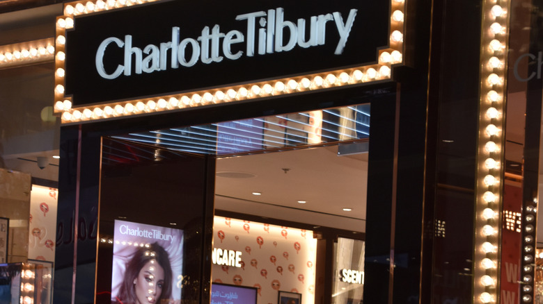 Charlotte Tilbury sign and logo