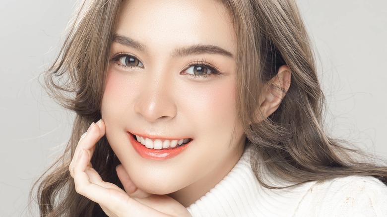 female radiant skin