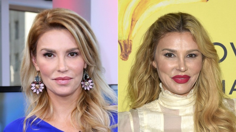 Brandi Glanville with wavy hair