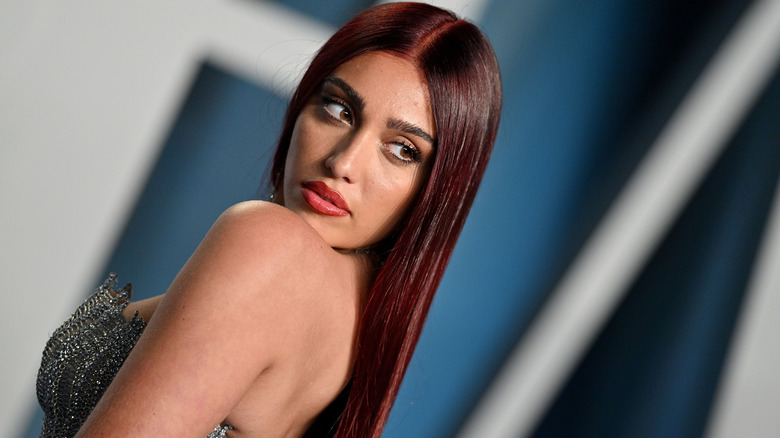 Lourdes Leon red hair