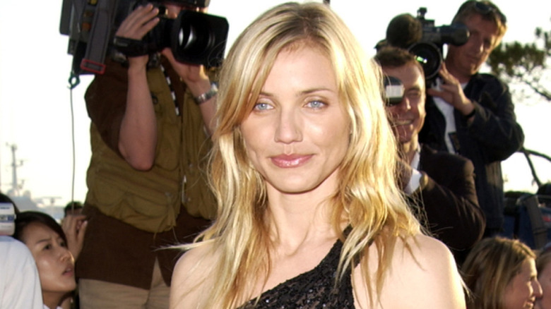 Cameron Diaz poses at the Cannes Film Festival