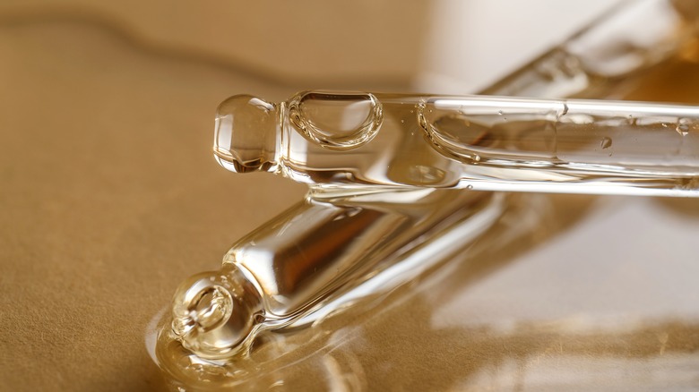 Two skincare pipettes 