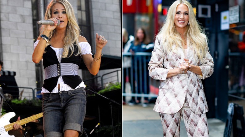Carrie Underwood at Good Morning America tapings