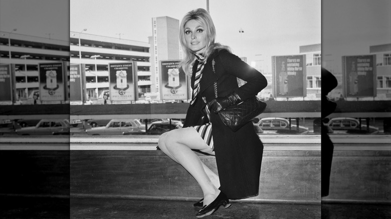 Sharon Tate poses for a photoshoot in 1966.