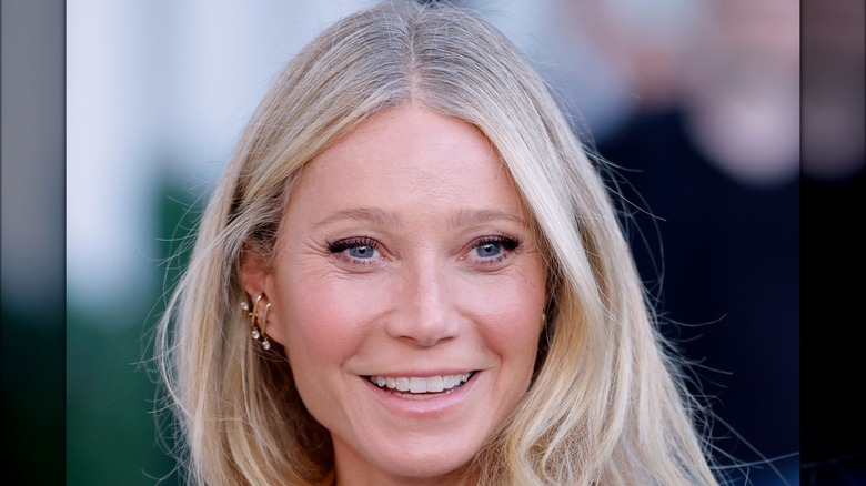 Gwyneth Paltrow with gray hair