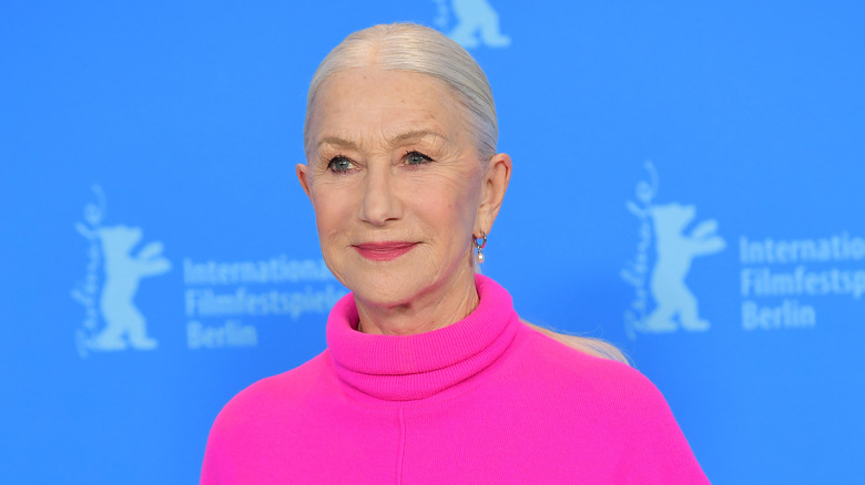 Helen Mirren smiling