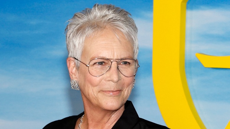 Jamie Lee Curtis smiling